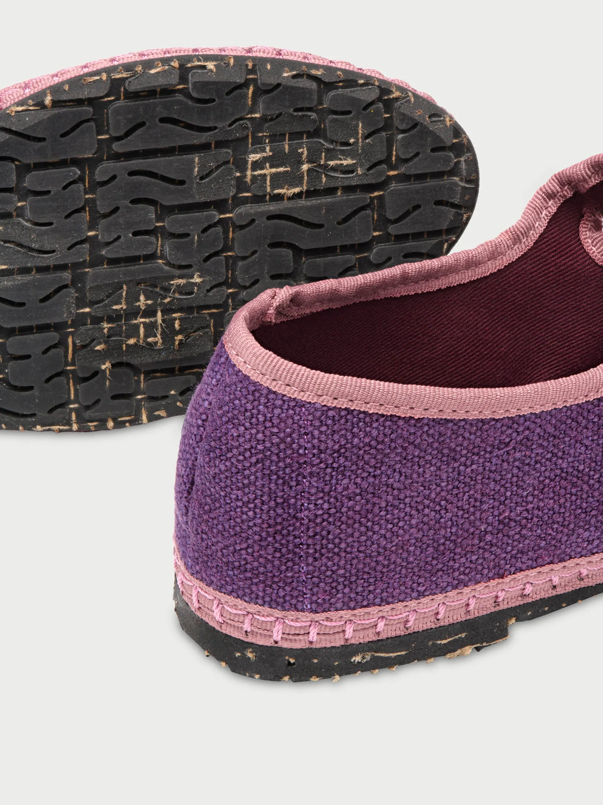 Purple Aeneas Mary Jane flats