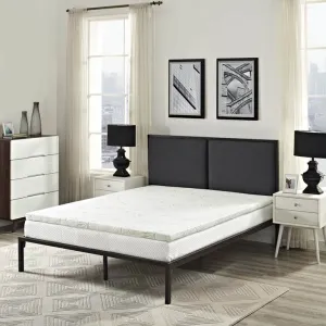 Relax King 2" Gel Memory Foam Mattress Topper