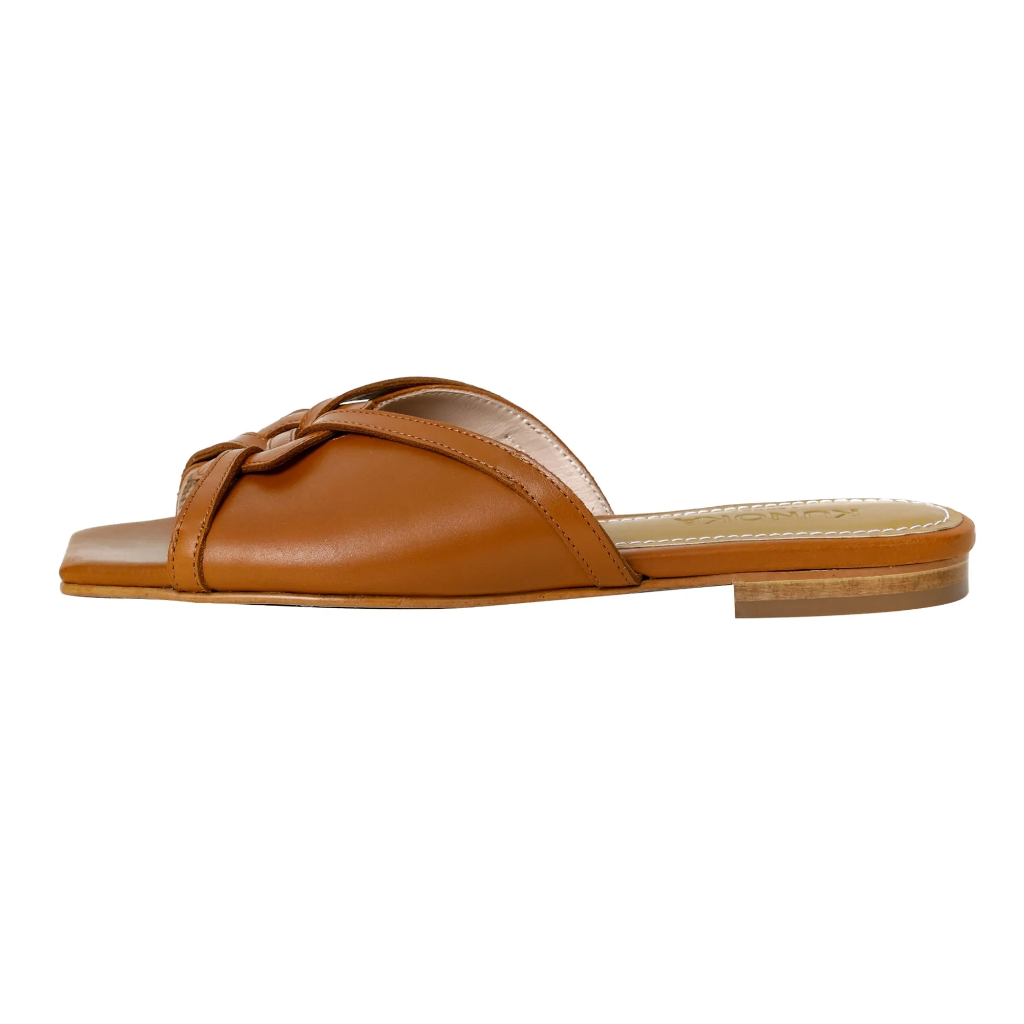 SANDRINE flat sandal - Viola