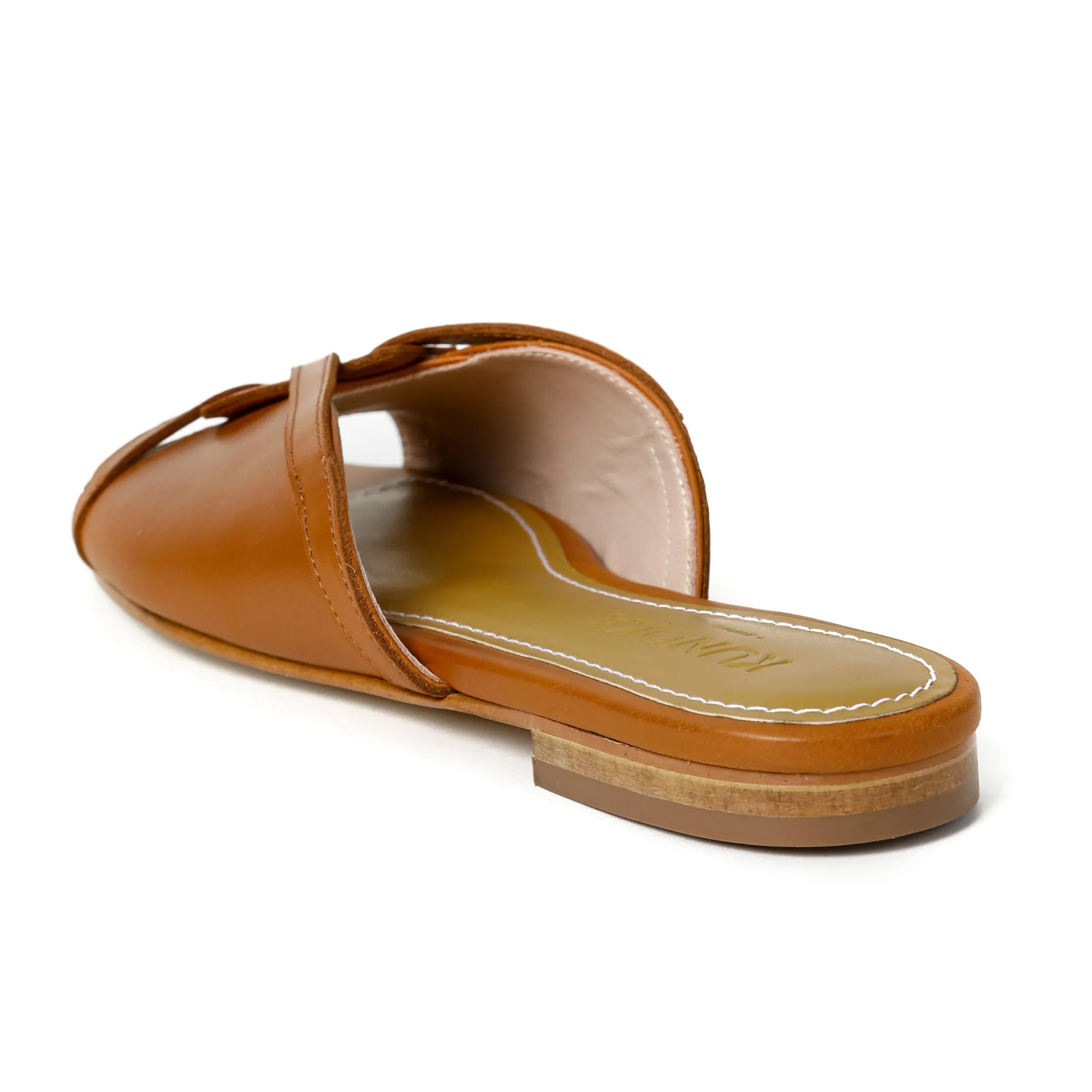 SANDRINE flat sandal - Viola