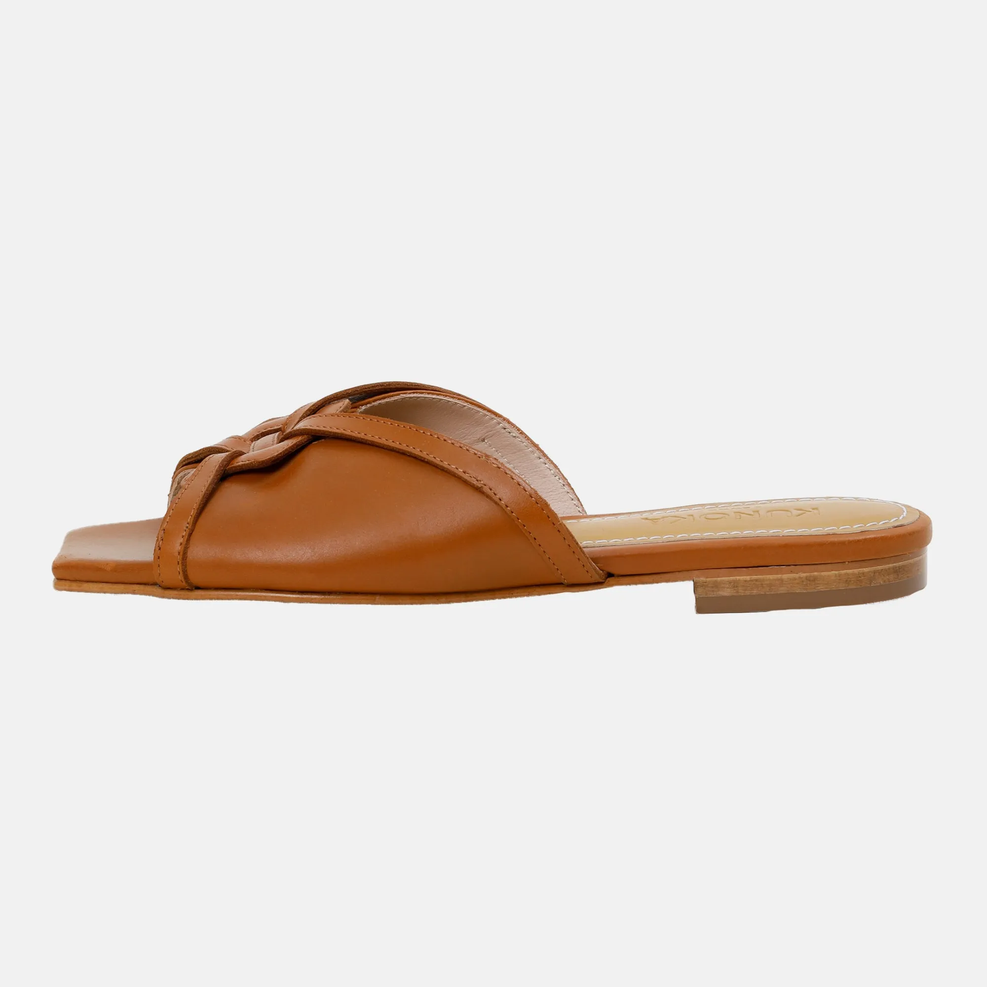 SANDRINE flat sandal - Viola
