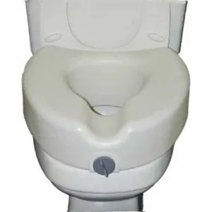 SEAT TOILET RAISED W/ARM