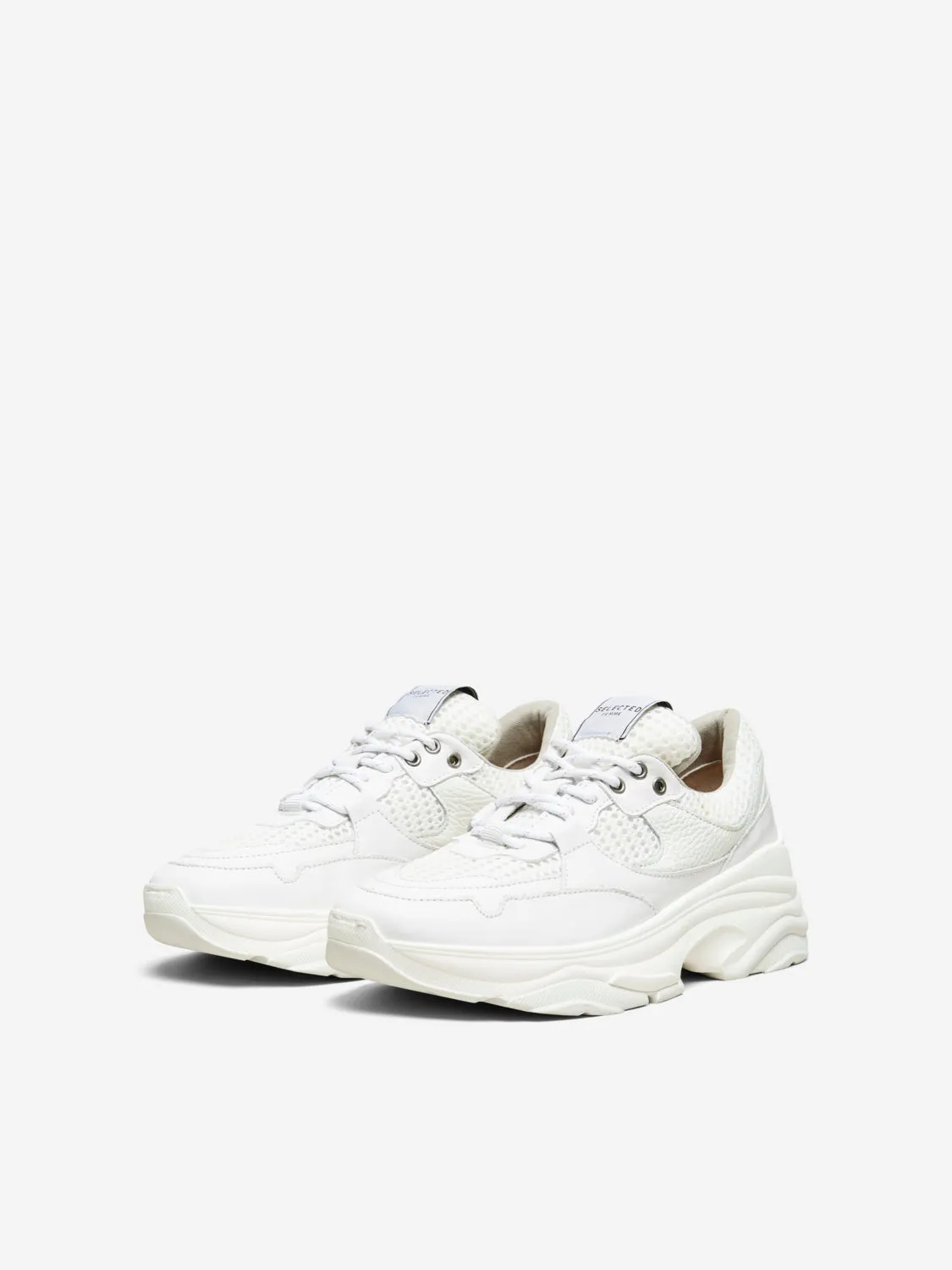 Selected Femme Gavina Trainers - White