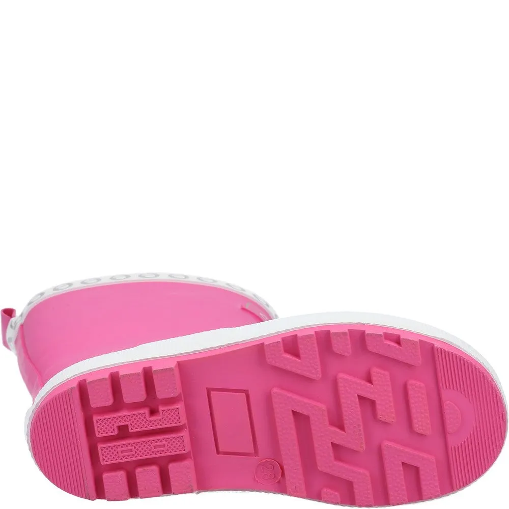 Senior Prestbury Childrens Wellingtons Pink