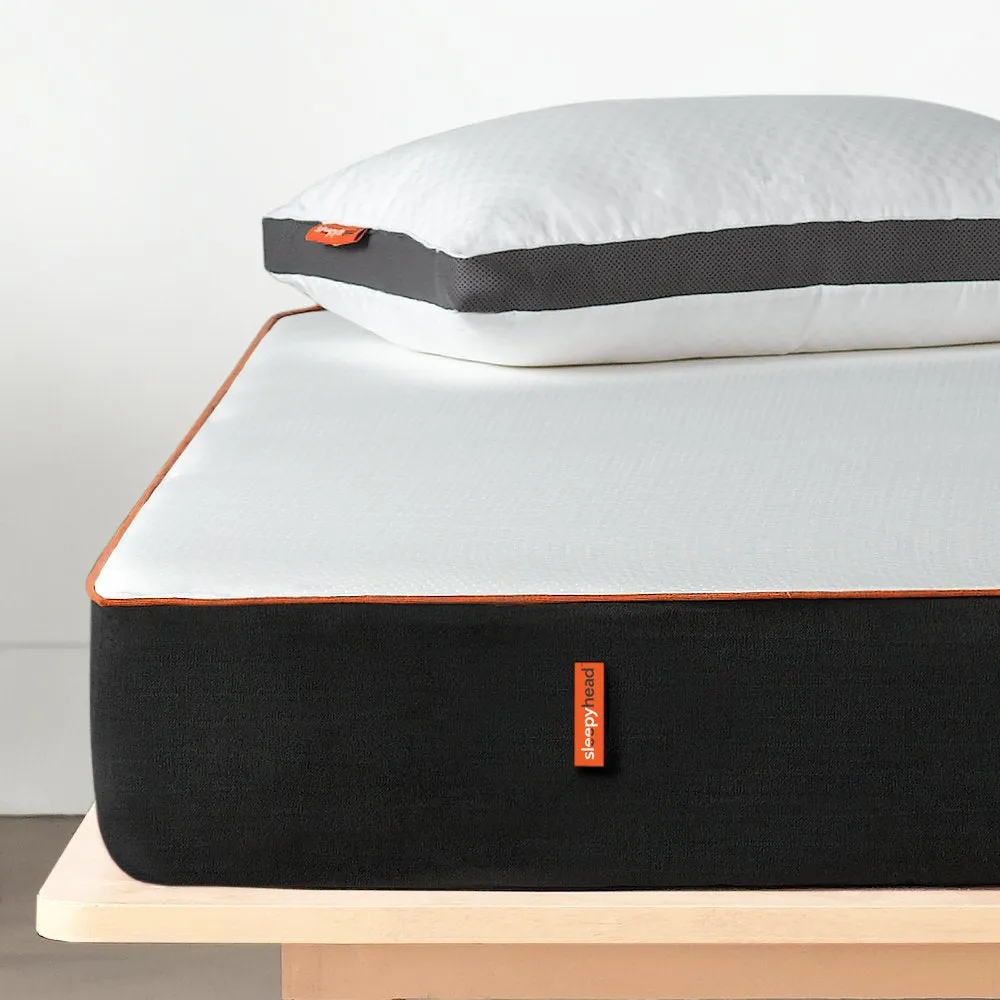 Sleepyhead Original - 3 Layered BodyIQ Orthopedic Memory Foam Mattress, Medium Firm, 78x72x8 inches (King Size)