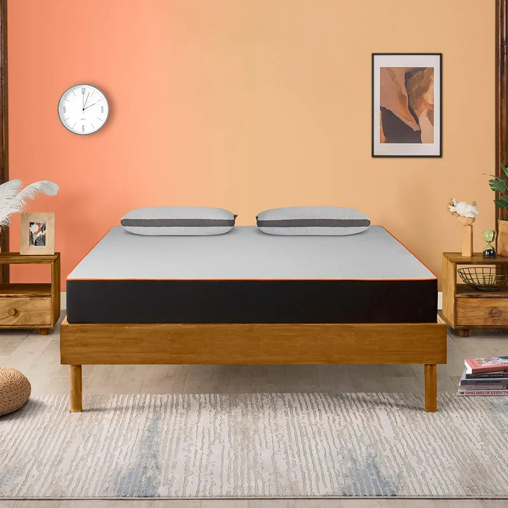 Sleepyhead Original - 3 Layered BodyIQ Orthopedic Memory Foam Mattress, Medium Firm, 78x72x8 inches (King Size)