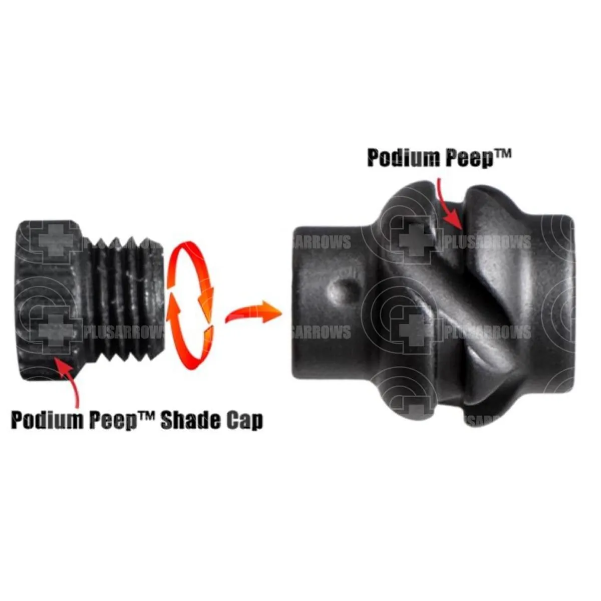 Specialty Archery Podium Peep Shade Cap