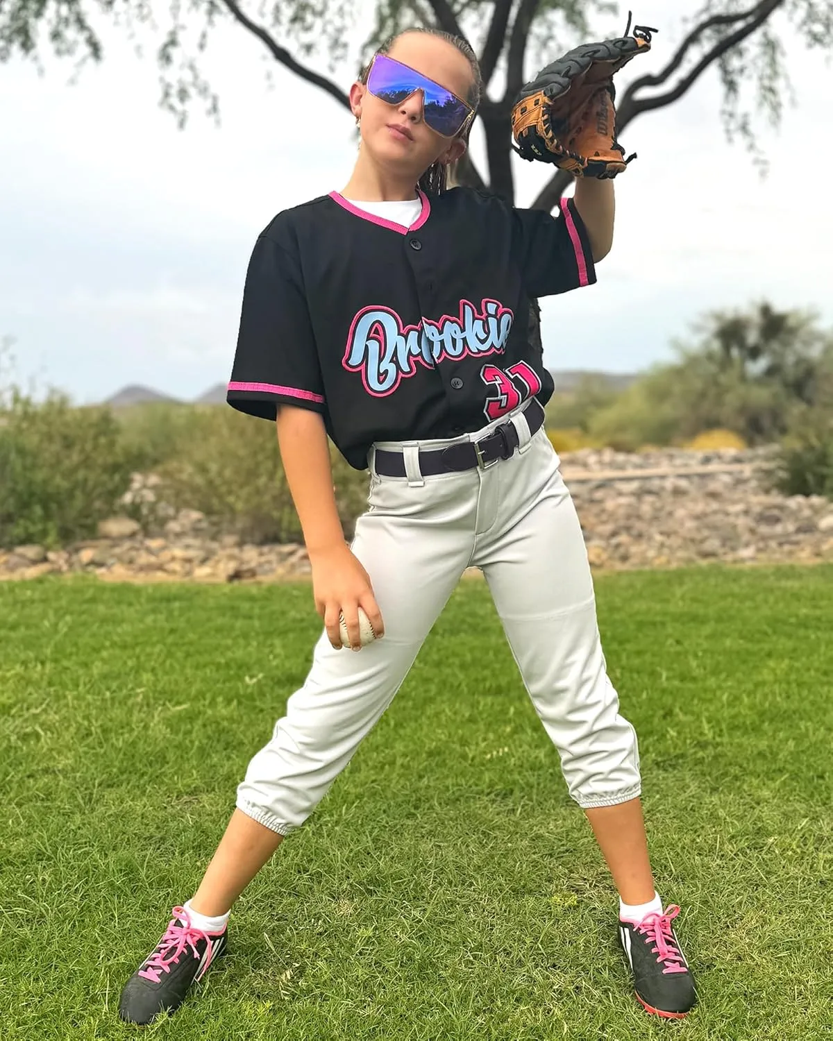 Stelle Baseball/Softball/Fastpitch Belt Girls Sports Elastic Adjustable Boys Uniform Belts Youth and Adult Sizes