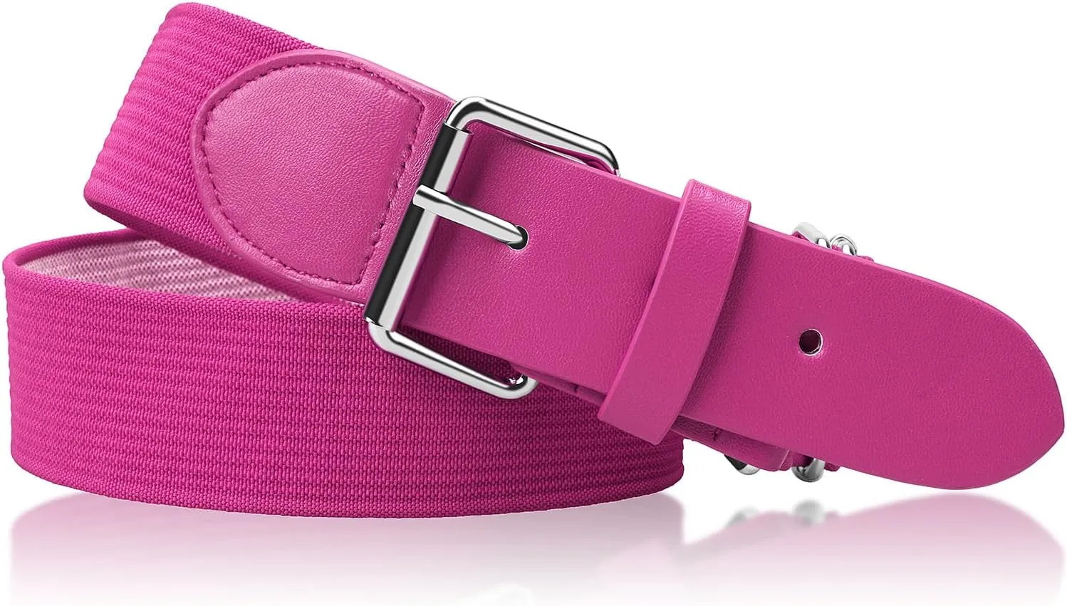 Stelle Baseball/Softball/Fastpitch Belt Girls Sports Elastic Adjustable Boys Uniform Belts Youth and Adult Sizes