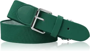 Stelle Baseball/Softball/Fastpitch Belt Girls Sports Elastic Adjustable Boys Uniform Belts Youth and Adult Sizes