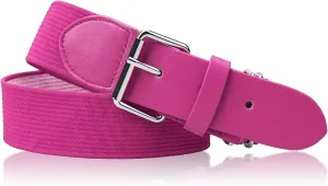 Stelle Baseball/Softball/Fastpitch Belt Girls Sports Elastic Adjustable Boys Uniform Belts Youth and Adult Sizes