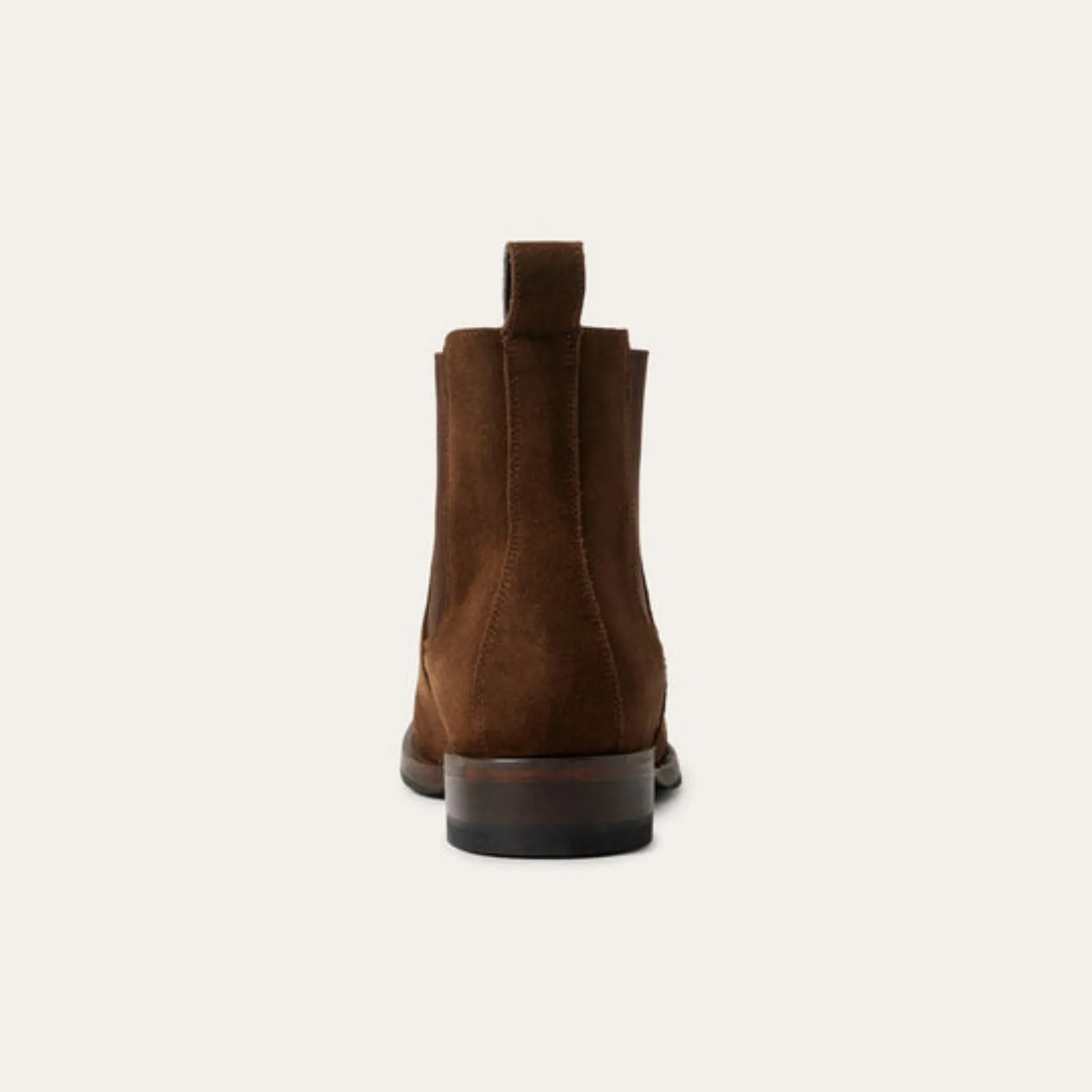 Stetson Men's Suede Beat Chelsea Round Toe Boots 4055