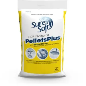 Sure Soft 31140 SureSoft PelletsPlus Softener Salt ~ 40 Lb Bag
