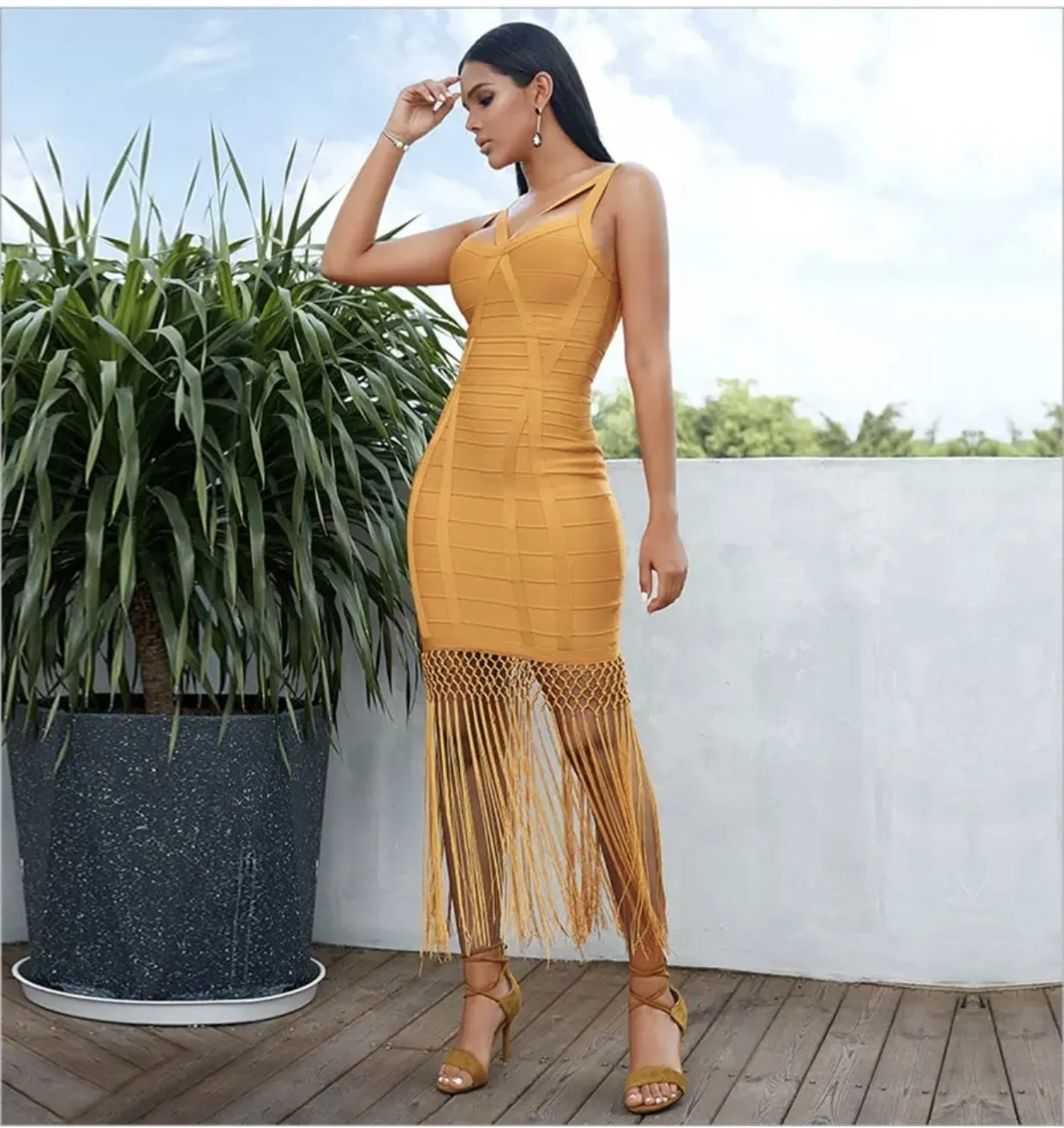 Tassel sexy night out
