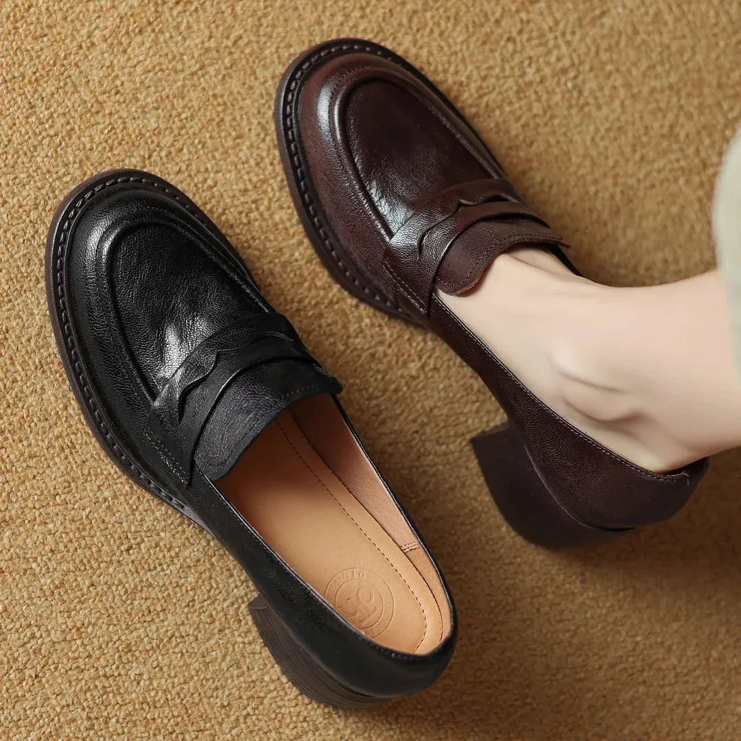 TAVIMART  -  women's sheepskin slip-on pumps OL style high quality soft comfortable female espadrilles moccasins shoes for woman