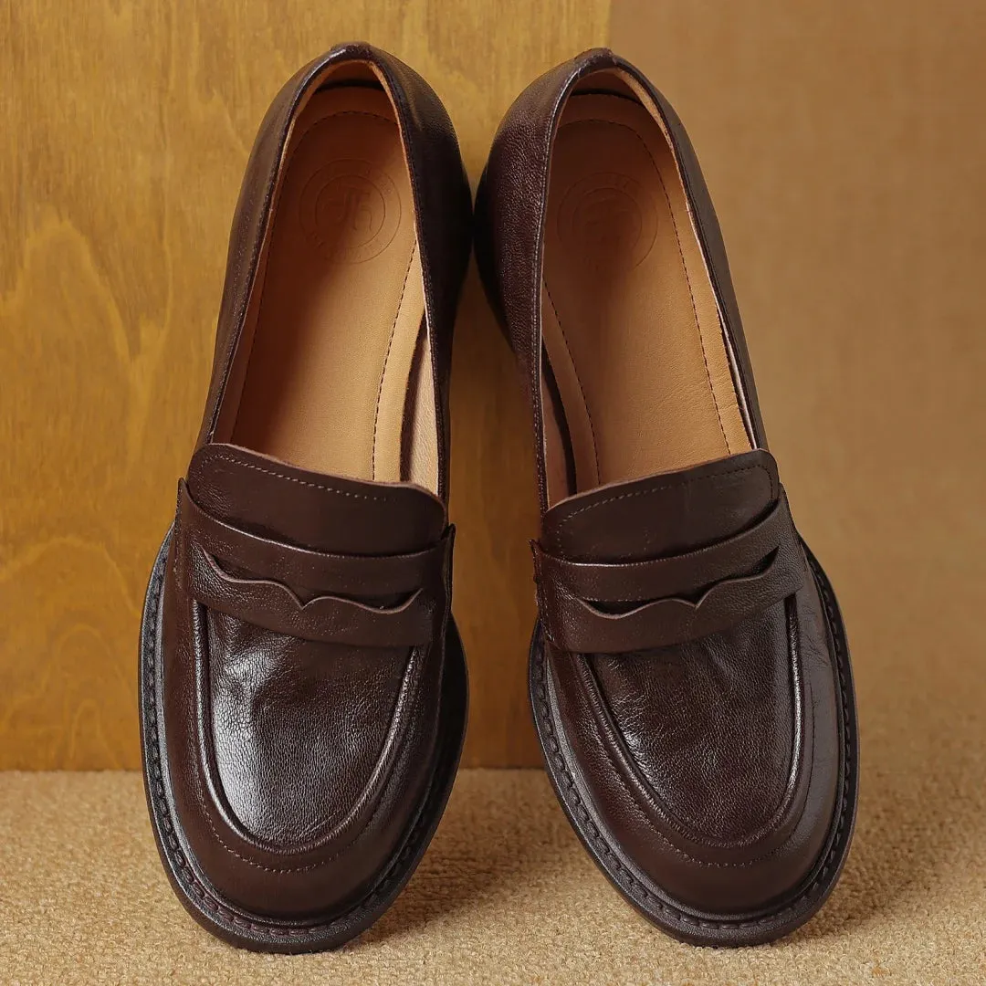 TAVIMART  -  women's sheepskin slip-on pumps OL style high quality soft comfortable female espadrilles moccasins shoes for woman