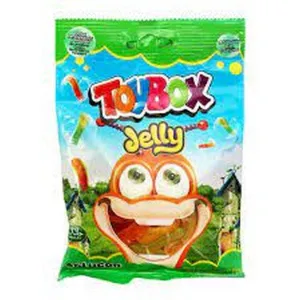 TOY BOX JELLY CANDY(WORM) 80GM
