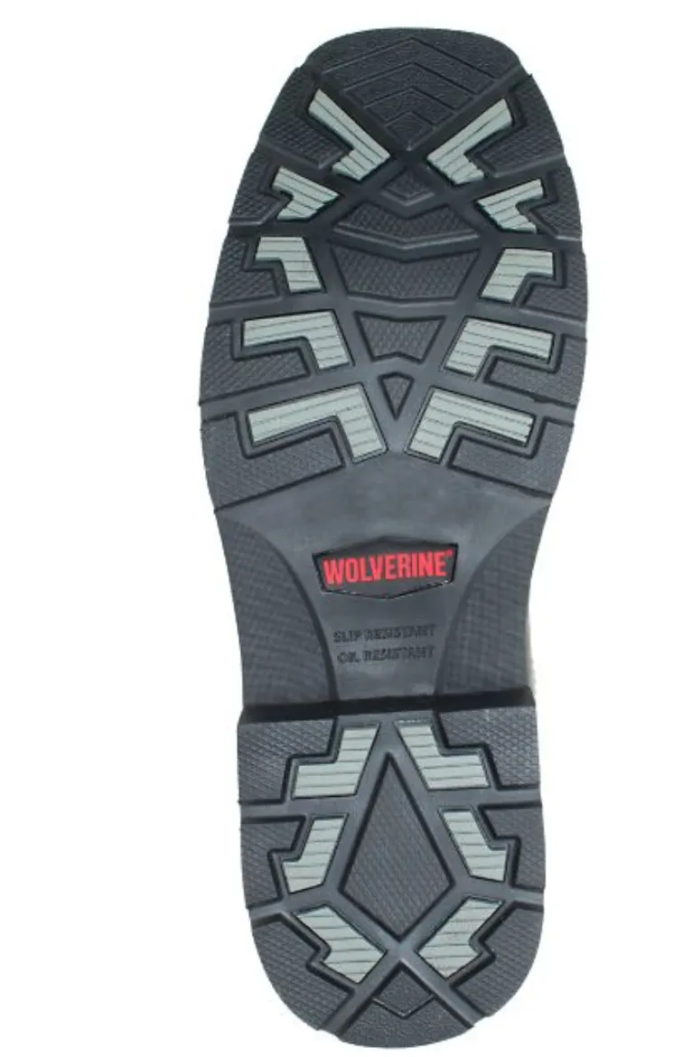 Wolverine Men's  Rancher Pull On Waterproof Steel-Toe  Work Boot
