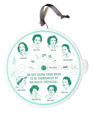 Women Scientists Perpetual Calendar