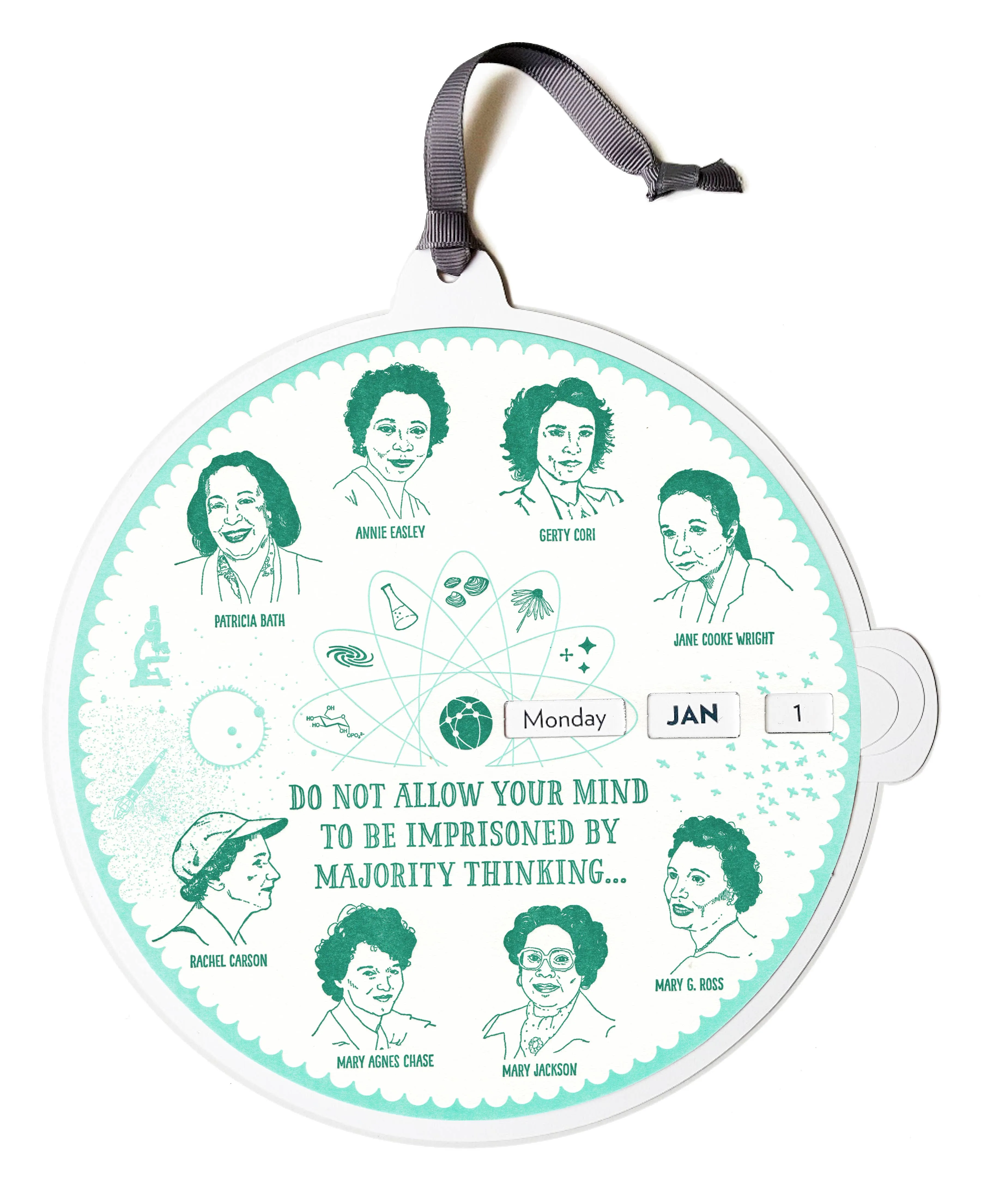 Women Scientists Perpetual Calendar